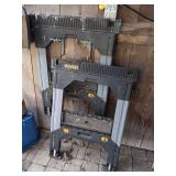 (2) DeWalt Adjustable Saw Horses