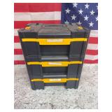 3 - Stackable Dewalt Units