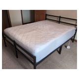 Queen Bed and Frame Lot