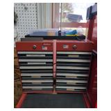 (2) Small Tool Caddy 6 Drawer with Contents Included