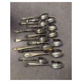 198.5 Grams of Sterling - Spoons, 79.1 Grams Sterling Scrap