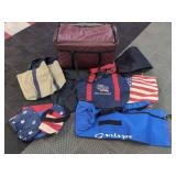 Insulated Cooler and Bags Lot - Assorted