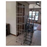 (2) Vertical Storage Shelfs 5