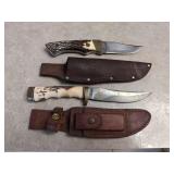 (2) Schrade Knives