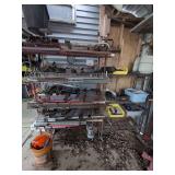 (2) HD Storage Racks and Contents Lot