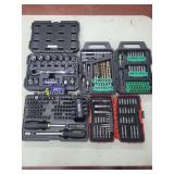 Sockets and Drill Bits Lot