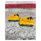 2 - Dewalt DCB124 Batteries