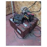 Schumacher Battery Charger and Batteries Lot