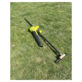 Leaf blower and rake