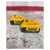 2 - Dewalt DCB204 Batteries
