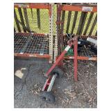 Tractor jack/dolly wheels and post puller