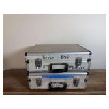 Two Metal Storage Containers