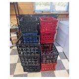 Large Lot of Stackable Totes