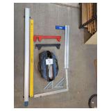 Rulers and speed squares paint sprayer