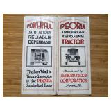 Peoria Tractor Corp. Sales Literature