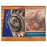 (2) 1938 Harvester World Magazines