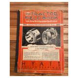 1935-1936 Hyatt Tractor Field Book