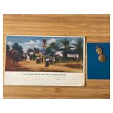 (2) Case Stick Pin + Postcard