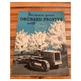 1933 Cletrac Orchard Crawler Sales Literature