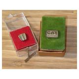 (2) Caterpillar + Other Tie Tacks