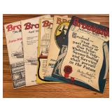 (5) 1920 Benton-Bailey Co. Broadside Methods Catalogs
