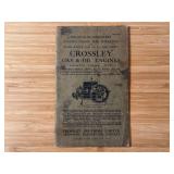 Crossley Gas & Oil Engines Manual