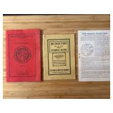 (3) Cushman, Dixie, Brackett & Shaw Literature