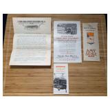 (4) Misc. Sales Literature