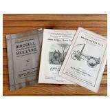 (3) Moline, Adriance, Birdsell Manuals