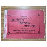 1907 Harrison Machine Works Belleville Threshing Machinery Catalog