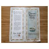 Wheat Tractor Sales Literature