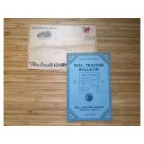 1916 Bull Tractor Co. Bulletin
