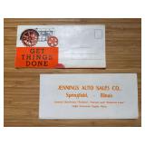 (2) Fordson + Roderick Lean Mfg. Co. Sales Literature