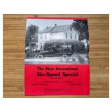 1926 International Six-Speed Truck Sales Literature