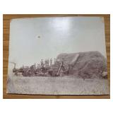 Steam Engine + Thresher Photo