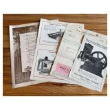Engine + Sawmill Literature