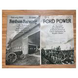 (2) 1923 Fordson Farmer Magazines