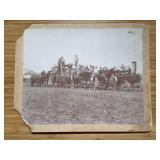 Steam Engine + Thresher Photo