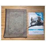 (2) Caterpillar 2-Ton Crawler Sales Literature + Manual