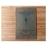 R.A. Lister & Co. Catalog