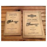 (2) International Speed Truck Manuals