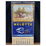 1932 Melotte Plows Calendar - French