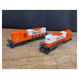 (2) Illinois Central Locomotives Lionel