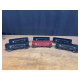 (6) Lehigh Valley Rail Cars Lionel