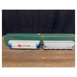 (2) Peavey + ACFX Hopper Cars NIB Toby