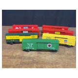 (7) Rail Cars Lionel