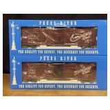 (2) CB&Q Box Cars NIB Pecos River