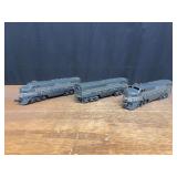 (3) New York Central Locomotives + Car Lionel
