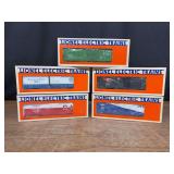 (5) Rail Cars NIB Lionel