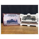 1934 Conoco Tanker Car Coin Bank NIB K-Line